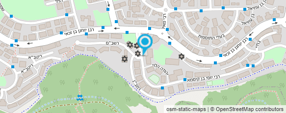 מפת הגעה אל מרכז הגינון