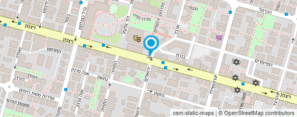 מפת הגעה אל עו"ד אביהוא אהרון