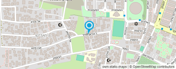 מפת הגעה אל מוסך שירות לטרקטורים