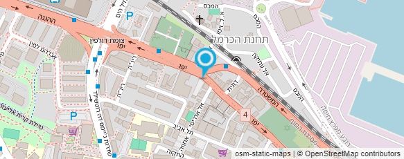 מפת הגעה אל פיצה יפו