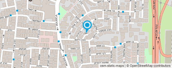 מפת הגעה אל מרפאת שיניים "מורשת איתן"