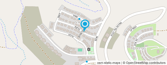 מפת הגעה אל בן משה בניה וניהול פרוייקטים בע"מ