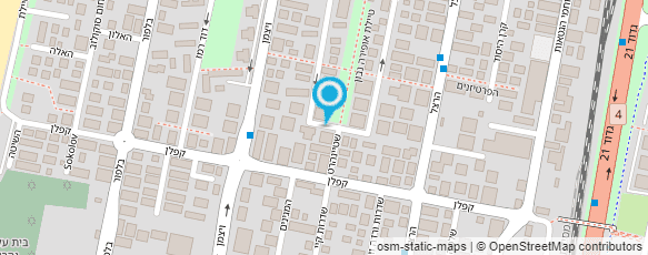 מפת הגעה אל א.א.פרוייקטים