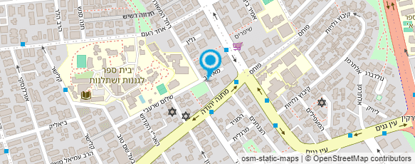 מפת הגעה אל עו"ד אורטל בן עזרא