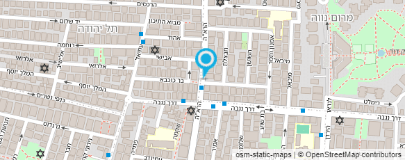 מפת הגעה אל דני בר אדון