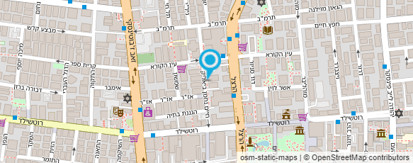 מפת הגעה אל מעיין בן כליפא