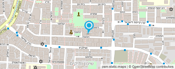 מפת הגעה אל קייטרינג ניחוח השף