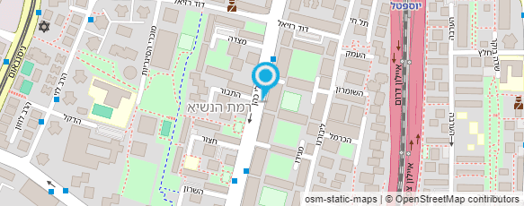 מפת הגעה אל ד"ר פרקש אוולין