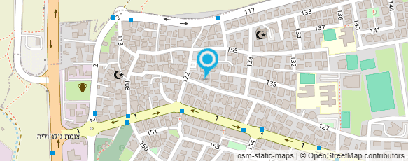 מפת הגעה אל פיצה סריס