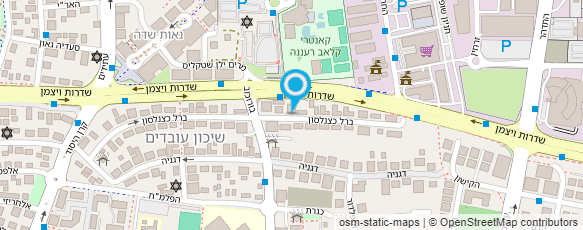 מפת הגעה אל עו"ד משרקי אריאל