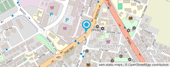 מפת הגעה אל צמיג פלוס