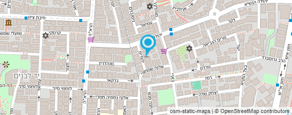 מפת הגעה אל רפאל המנעולן