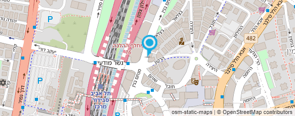 מפת הגעה אל עו"ד משולם דותן