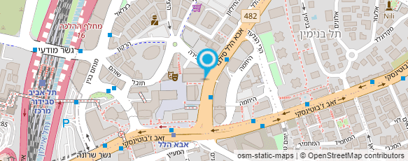 מפת הגעה אל עו"ד עמיחי ניר-אברהם