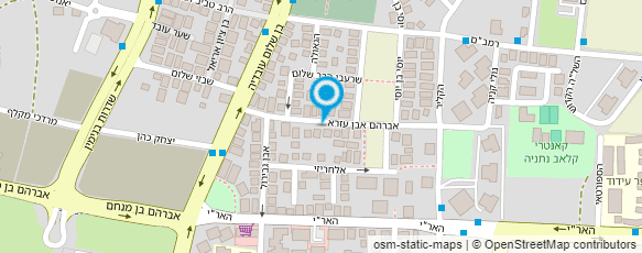 מפת הגעה אל אברהם רחנין - רפלקסולוג