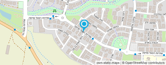 מפת הגעה אל עו"ד דבש סדיקוב גיתית