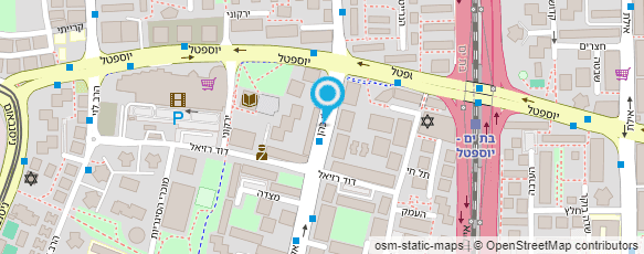 מפת הגעה אל עו"ד ג'אן שרלין