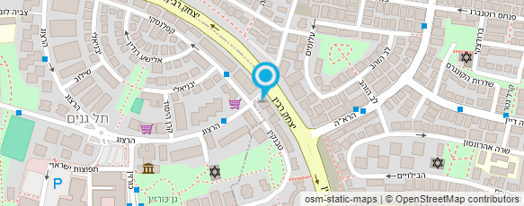 מפת הגעה אל אוריתא - בוטיק קינוחים טבעונים