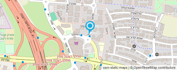 מפת הגעה אל עו"ד צדרבוים מיטל