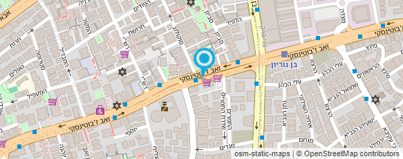 מפת הגעה אל האינסטלטורים המומלצים