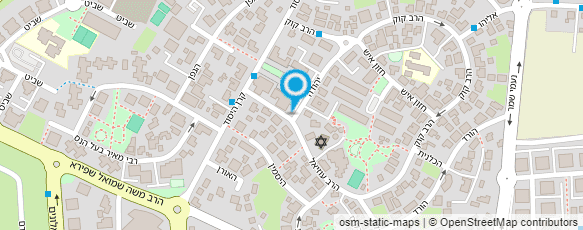 מפת הגעה אל בן חור - ניקוי יבש