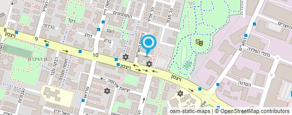 מפת הגעה אל עו"ד בראון אודליה