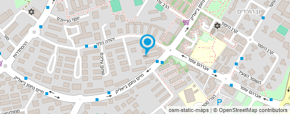 מפת הגעה אל ד"ר רוזוב אלכס