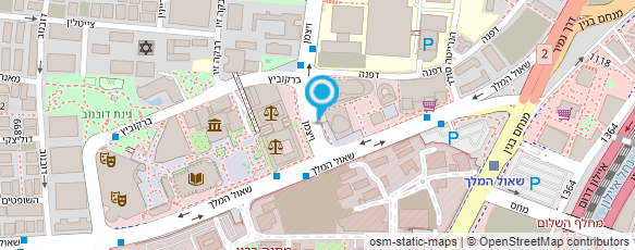 מפת הגעה אל עו"ד עדנה מרין