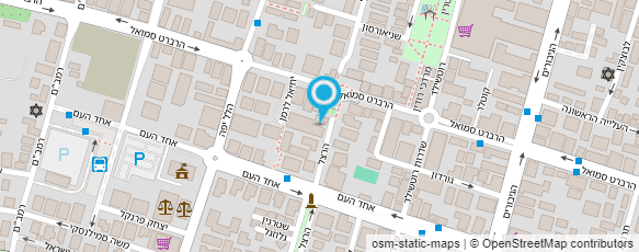 מפת הגעה אל קפה הרצל