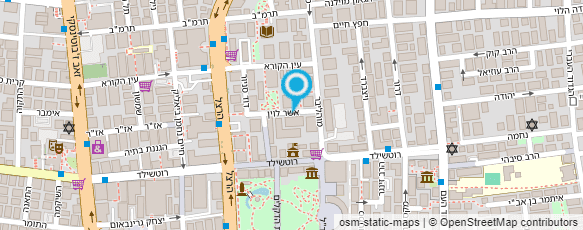 מפת הגעה אל עו"ד ליאן אפרים - מארי