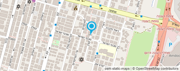 מפת הגעה אל עו"ד אביחי אהרונוף