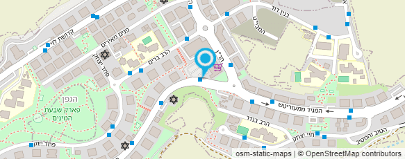 מפת הגעה אל עזרה ואחווה