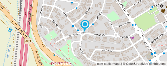 מפת הגעה אל תומי מאיר עיצוב שיער