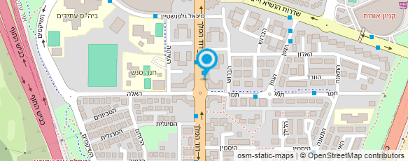 מפת הגעה אל עו"ד מחאג'נה מוניר