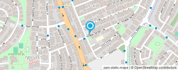 מפת הגעה אל עו"ד עזרא קונוביץ