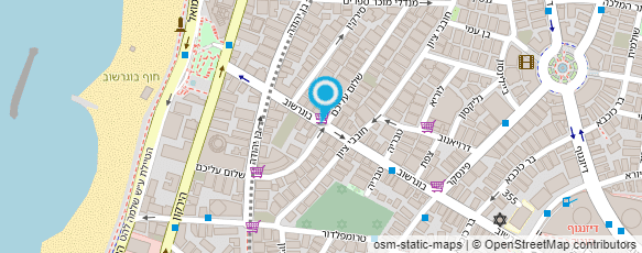 מפת הגעה אל יותם ישראל מכלוף