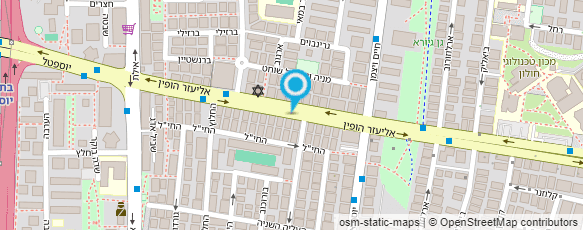 מפת הגעה אל אזולאי טרזה