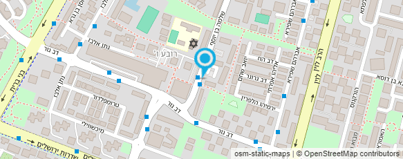 מפת הגעה אל רוני גינון מפת הגעה אל רוני גינון