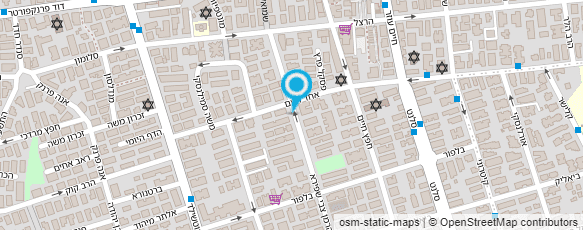 מפת הגעה אל עו"ד משולמי אודליה