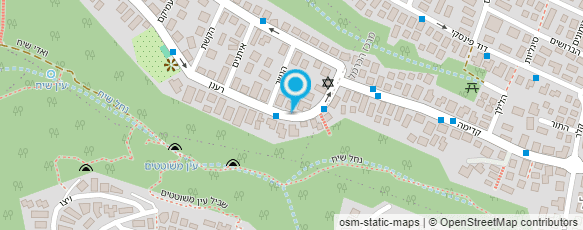 מפת הגעה אל נטלי שדה - מאפרת מקצועית