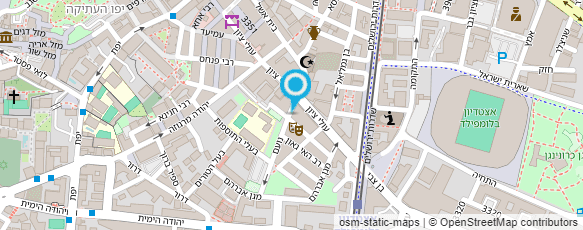 מפת הגעה אל גלריה דוד חן