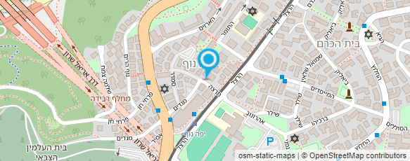 מפת הגעה אל עו"ד דנה שרון אדר