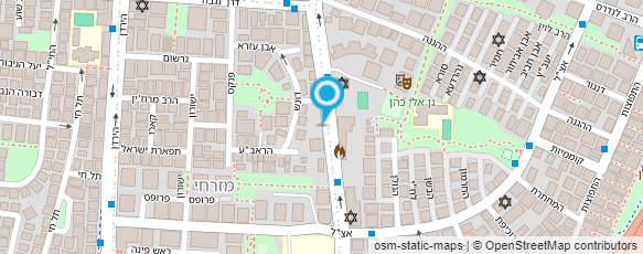 מפת הגעה אל עו"ד עודד עובדיה גור