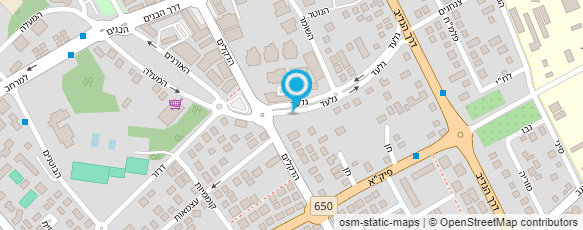 מפת הגעה אל ד"ר קסטין אלכסנדר