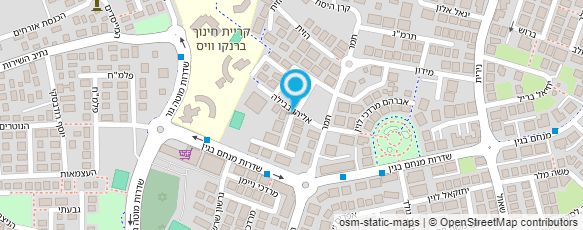 מפת הגעה אל סטודיו טינקה