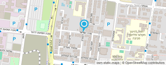 מפת הגעה אל עו"ד בן-שמחון רות