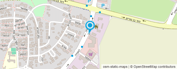 מפת הגעה אל תמר א.ח.ת