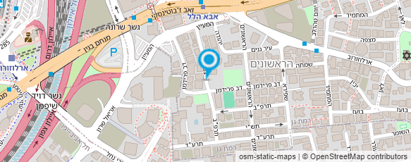 מפת הגעה אל עו"ד אהרון תומר