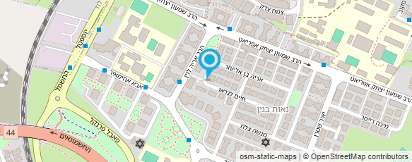 מפת הגעה אל מ. כהן בניה מתקדמת