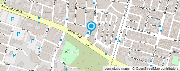 מפת הגעה אל איתן טל מצלם אופנה